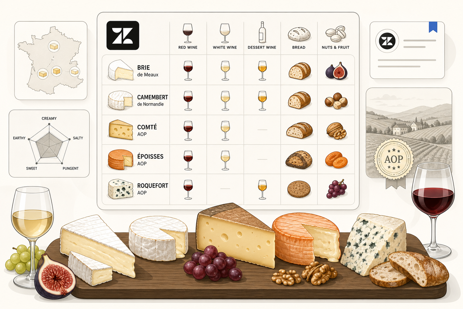Banner image for The Ultimate French Cheese Pairing Matrix: From Brie to Roquefort (2026 Edition)