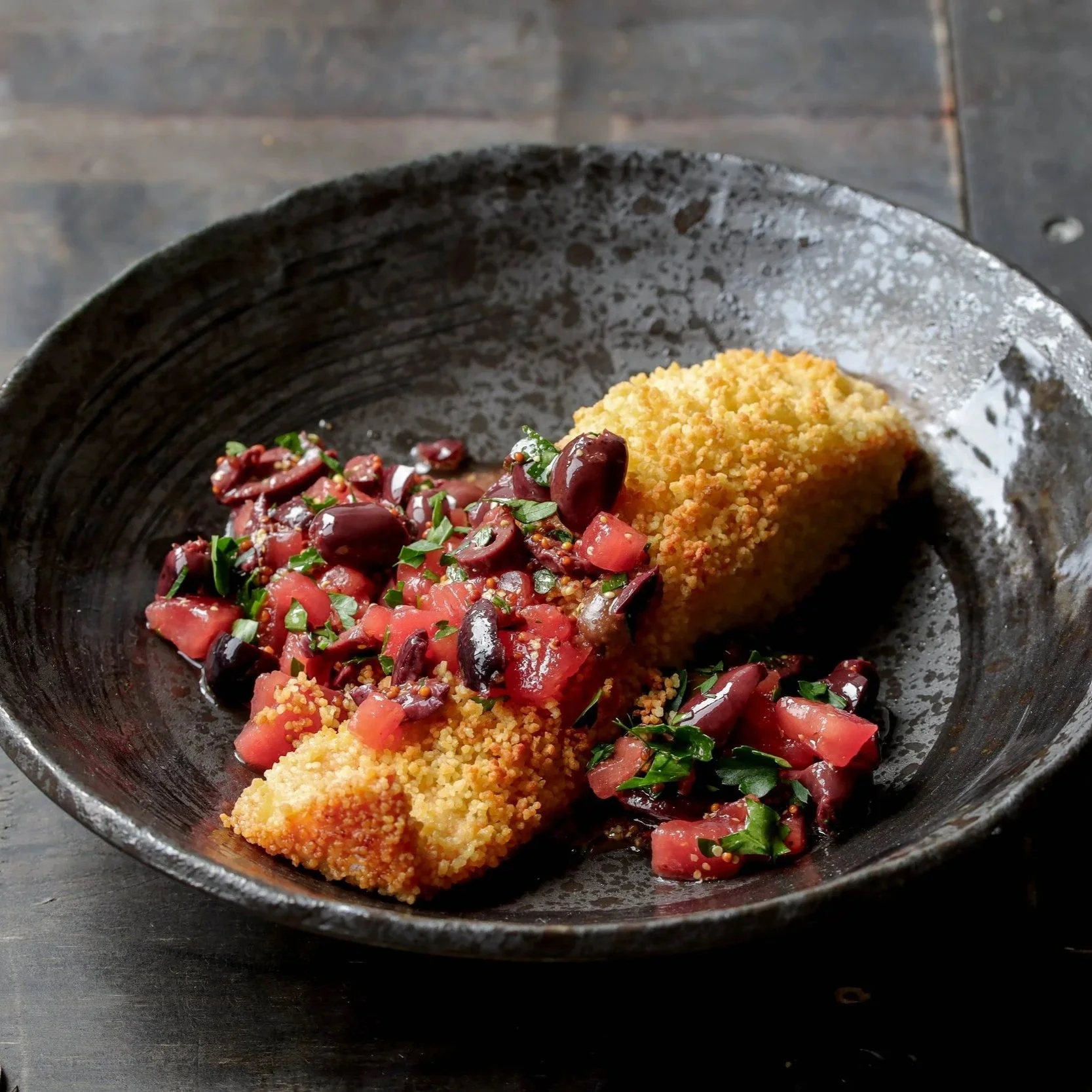 ViaFrance recipe collection showcasing elegant plated dishes